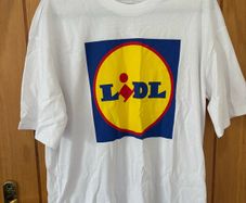 Lidl Logo Cotton T-Shirt M