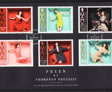 2018 Isle of Man Manx by Design; Preen by Thornton Bregazzi Commemorative Stamps First Day Cover (FDC)