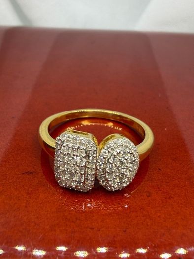 Diamond Cluster Ring
