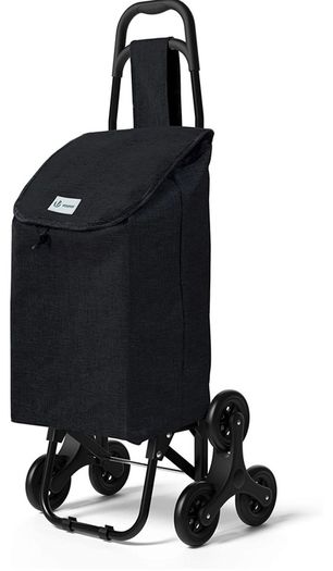 Folding Shopping Trolley on 6 Wheels, Stair Climbing Shopping Cart, Grocery Trolley MULTIPLE COLOURS AVAILABLE (FREE POSTAGE)