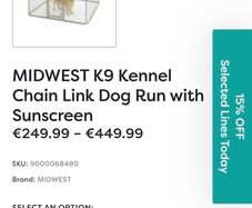 dog run