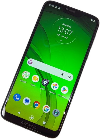 Motorola Moto G7 Power Black Unlocked 64GB 6.2" 3GB RAM 12MP Android Smartphone