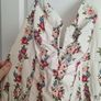 Halterneck sweetheart floral fit and flare dress Image 2