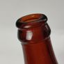 401 - Vintage Thos Power Dungarvan Dark Amber Glass Collectible Decorative Bottle Image 7