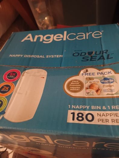 Angel Care  Nappy Disposal  System   Odour seal.  B.N.W.T