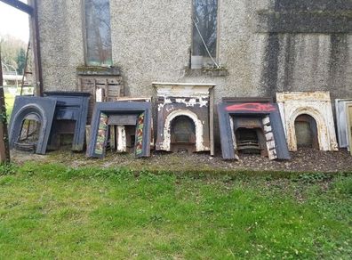 Salvaged Fireplaces