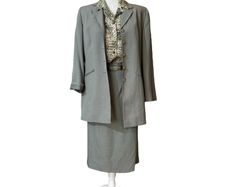 Bonmarche 3 piece suit (skirt, blazer & blouse) Size UK12