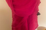 Strong Pink Marilyn Anselm scarf #Hobbs