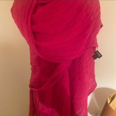 Strong Pink Marilyn Anselm scarf #Hobbs