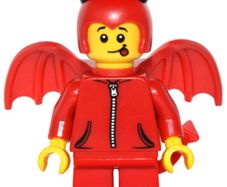 Lego Col247 Cute Little Devil  minifigure