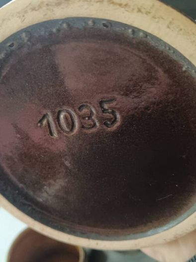 6 Pce Vintage Ceramic and Pewter Set