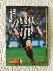 Rob Lee Newcastle United Football Trading Card 1995 to 1996
