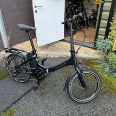 2 x Raleigh Stow E Way electric folding bicycles