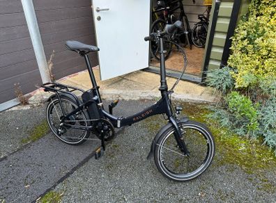 2 x Raleigh Stow E Way electric folding bicycles