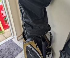 Set of adult golf clubs