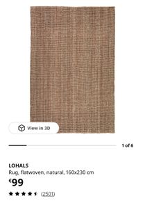 Rug Ikea Lohals