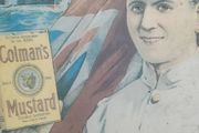 vintage style mustard sign
