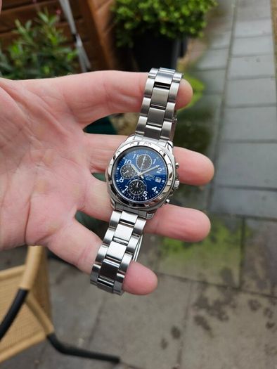 Watch Seiko Chronograph.