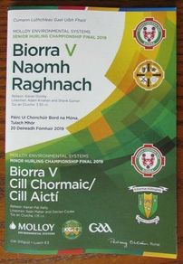 2019 St. Rynaghs v Birr - GAA Offaly Senior Hurling Club Final Programme
