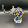 Vintage Murano Style Art Glass Elephant Paperweight Image 2