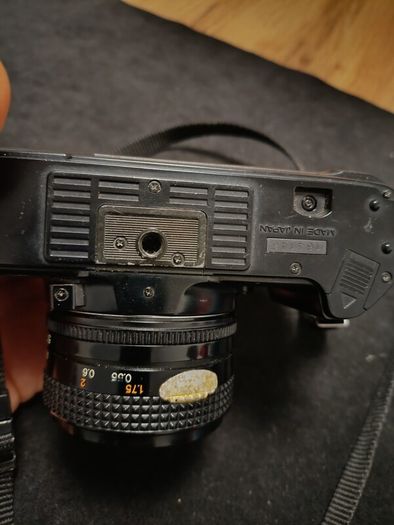 Vintage KONICA TC X DX 35mm Film Camera Hexanon ar 50mm F1.8 Lens Made in Japan