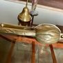 Vintage Solid Brass Walnut Nutcracker Mid Century Brass Kitchen Decor Image 7