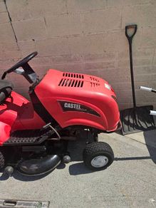 ride on lawnmower