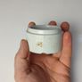 205 - Antique Vintage Chemist Stoneware Medicinal Cream Jar Pot Image 2