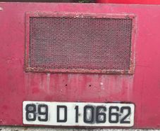 Bus Eireann KC160 front panel