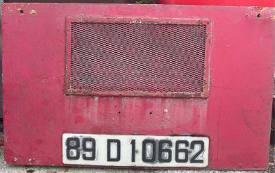 Bus Eireann KC160 front panel