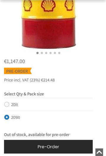 drum of oil