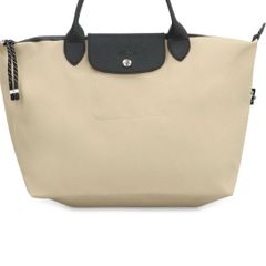 Longchamp le pliage Ebergy bag / light cream / new