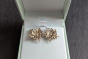 silver filigree earrings