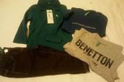 BNWT AGE 1 Benetton Boys Bundle