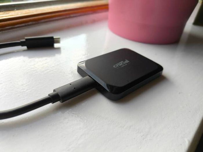 Crucial X9 2TB Portable External SSD Up to 1050MB/s, Works with PlayStation, Xbox, PC and Mac, USB-C 3.2