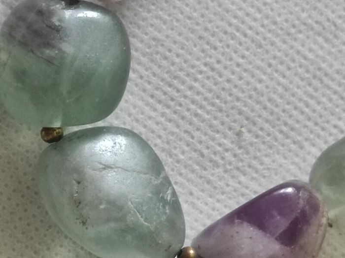Gemstone necklace