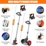 Strimmer Cordless Electric Garden Strimmer Cordless Grass Trimmer with 21v 4.0mah Battery Strimmers Lightweight Cordless Strimmers with Battery And Charger for Small And Medium Garden Lawns Image 7