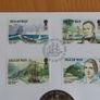 The Mutiny on the Bounty Bicentenary 1789-1989 Crown coin stamp cover Image 4