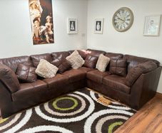 L shaped sofa