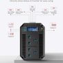 1200W 12V Car Inverter, DC 12V to AC 230V Power Converter with 2 UK Outlets Image 4