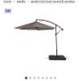 Outdoor Hanging Floating Parasol Image 5