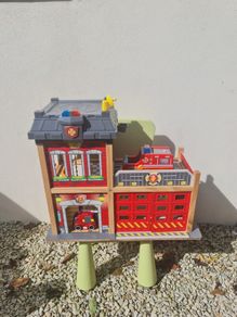 Wooden fire station