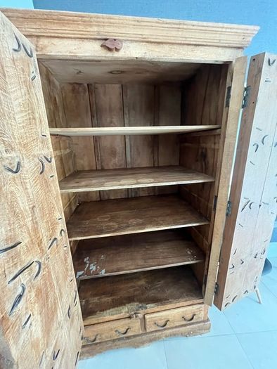 Solid teak cabinet