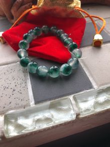 beads ladies mossagate bracelet
