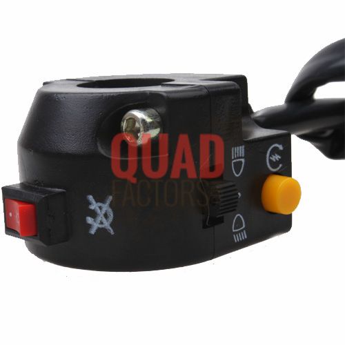 3 function left switch , 7 wire , double plug