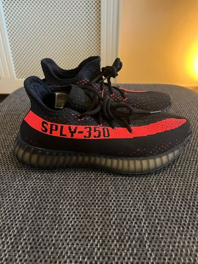 Black & Red Yeezys
