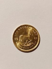 Gold Krugerrand coin