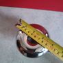 SET OF 2  Silver METAL Chamber Candlestick Candle Holder. Image 4