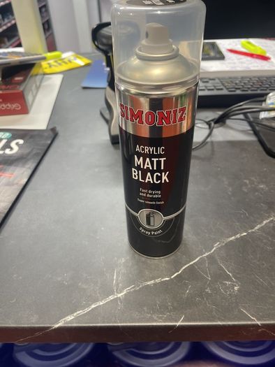 matt black