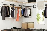 2 x Wall-Mounted Clothes Pipe Racks - FREE Nationwide Delivery